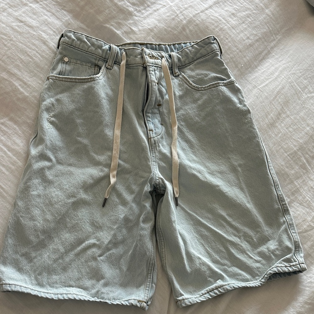 Anthropologie Pilcro Classic Bermuda Denim Shorts - Picture 4 of 5